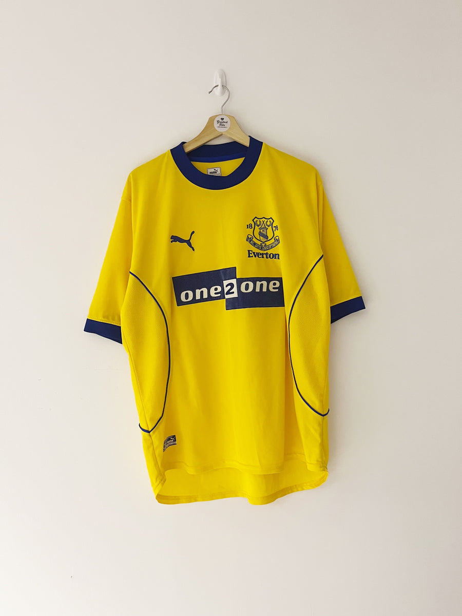 2000/01 Everton Away Shirt (L) – Greatest Kits - Main Image