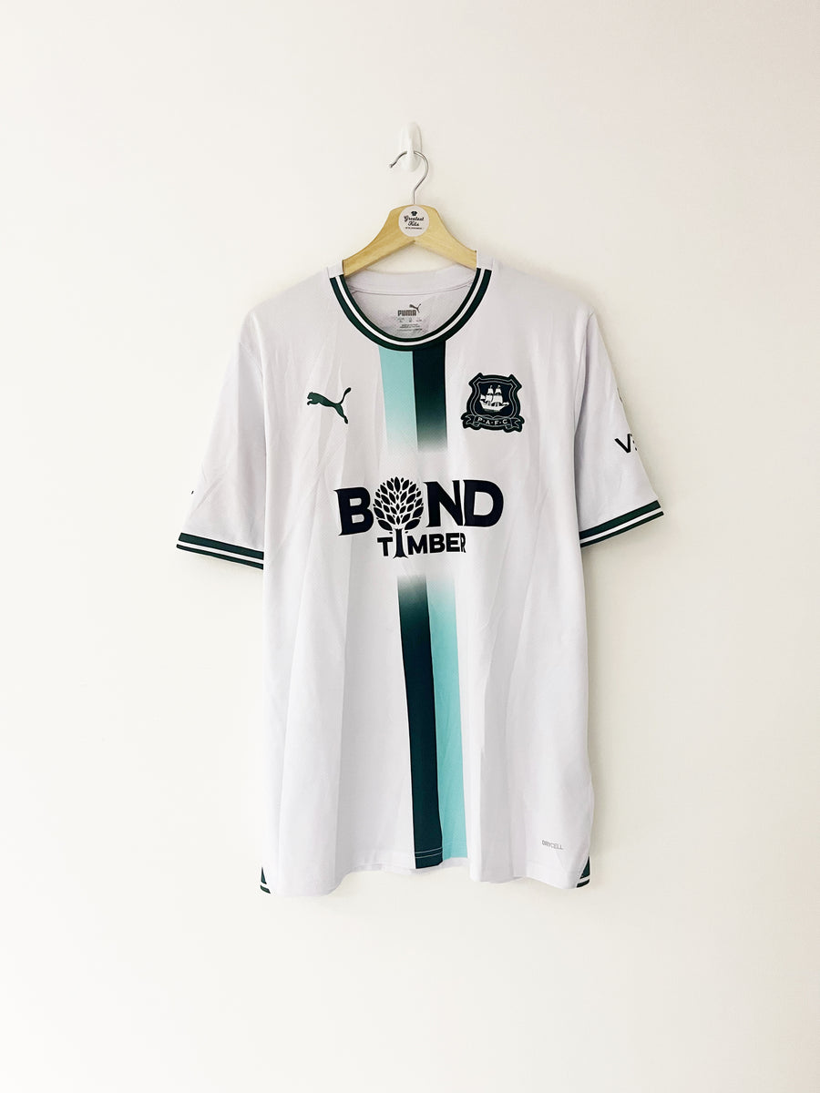 2023/24 Plymouth Argyle Away Shirt (XL) 9/10 - Main Image