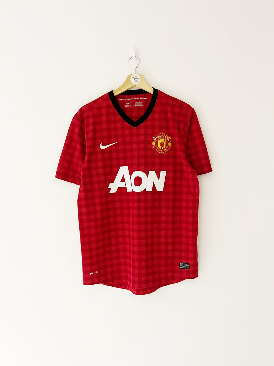 Soccer Jersey Man United Aon Shirt 2012/13 Manchester United Home
