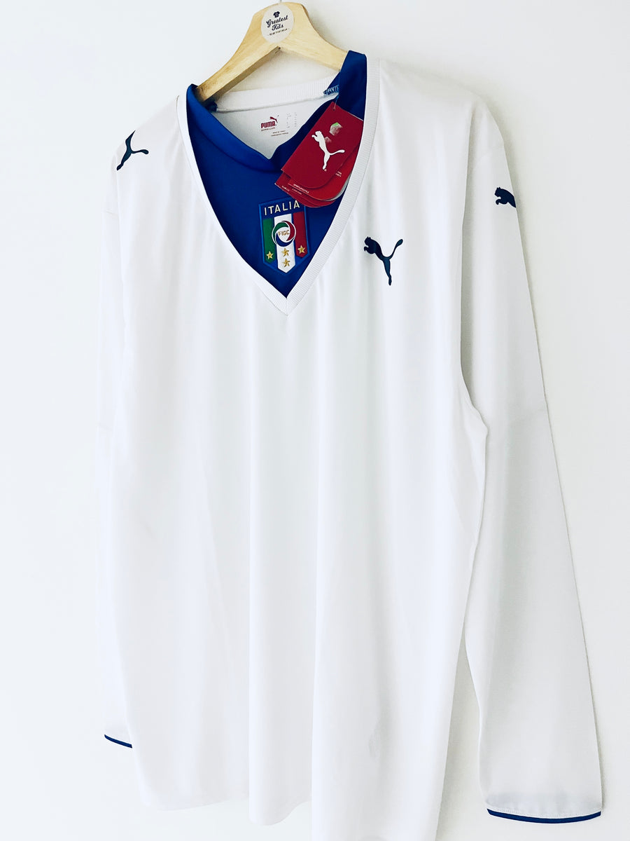 2006 Italy Away L/S Shirt (L) BNWT