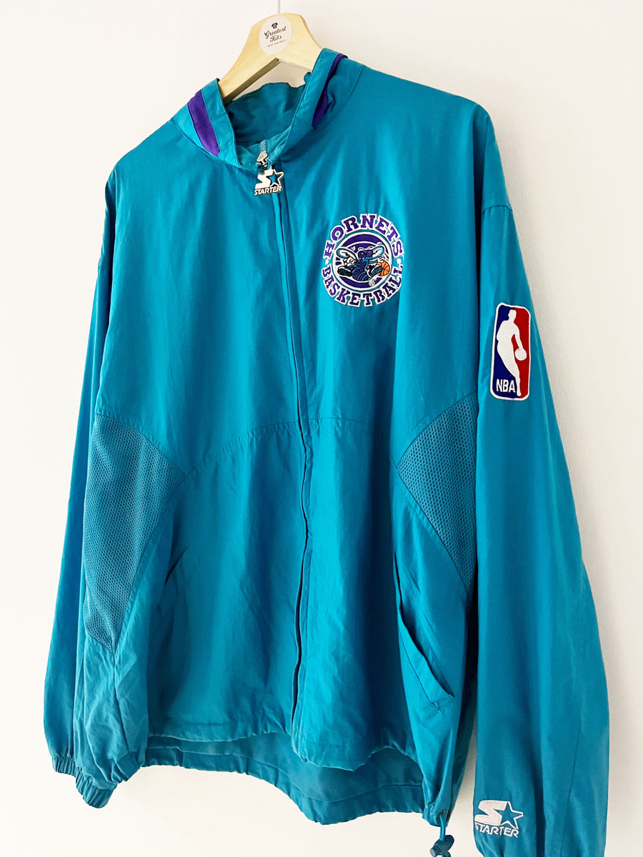 Charlotte hornets vintage starter 2025 jacket