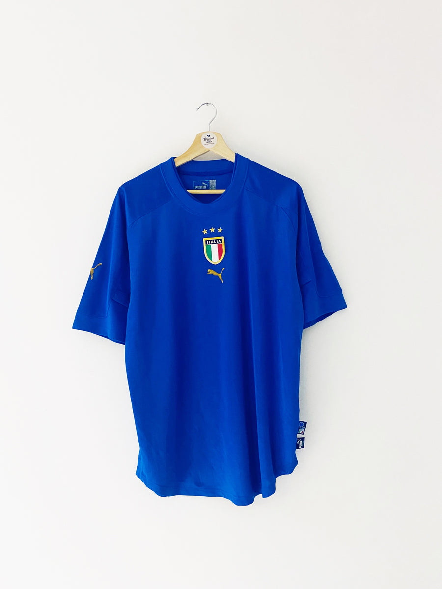 Jersey Italia Italy 2004 Shirt 2004/06 Italy Home Shirt (XL)