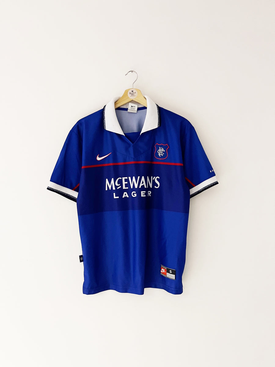 1997-99 Rangers Home Shirt Negri #9 - 9/10 - (M)