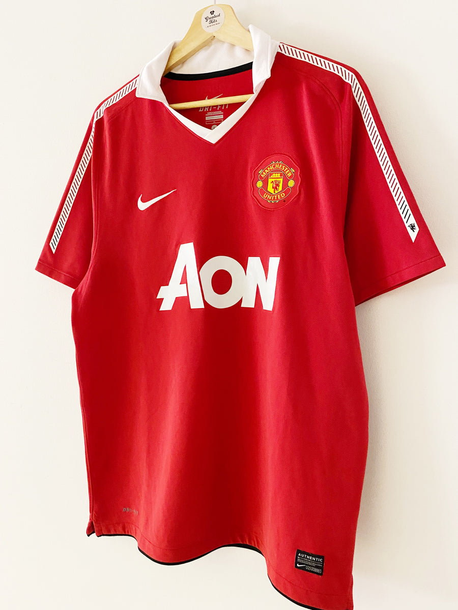 2010/11 Manchester United Home Shirt (L) 9/10 Greatest Kits