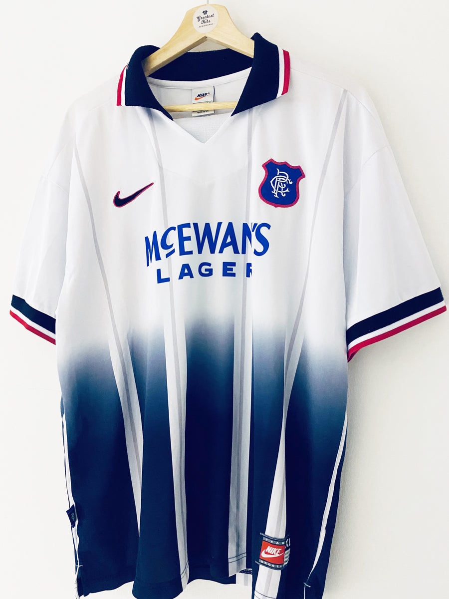 1999/00 Rangers Away Shirt (XL) 7/10 – Greatest Kits