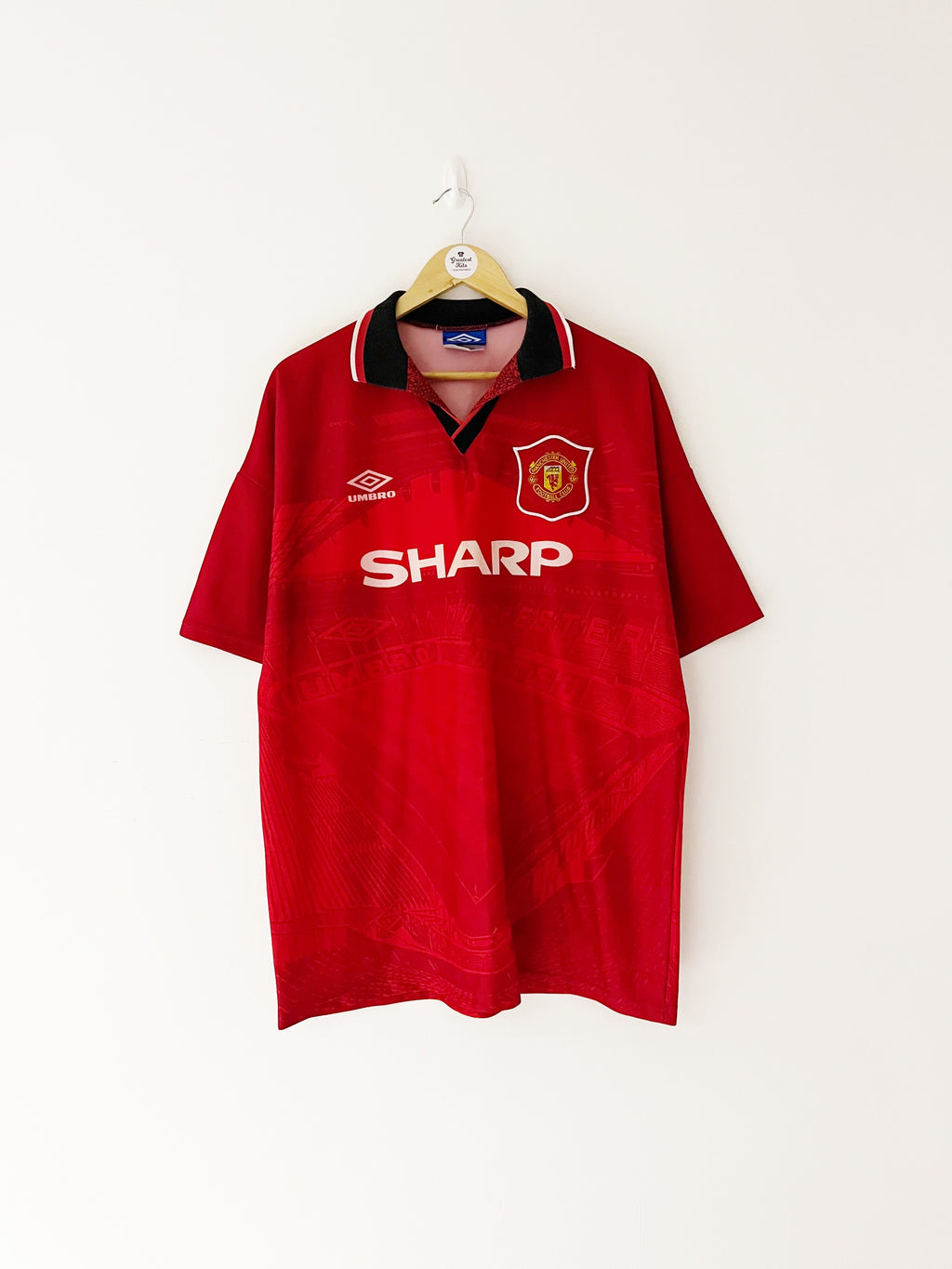 Maillot domicile Manchester United 1994/96 (XL) 8.5/10