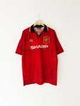 1994/96 Manchester United Home Shirt (XL) 8.5/10