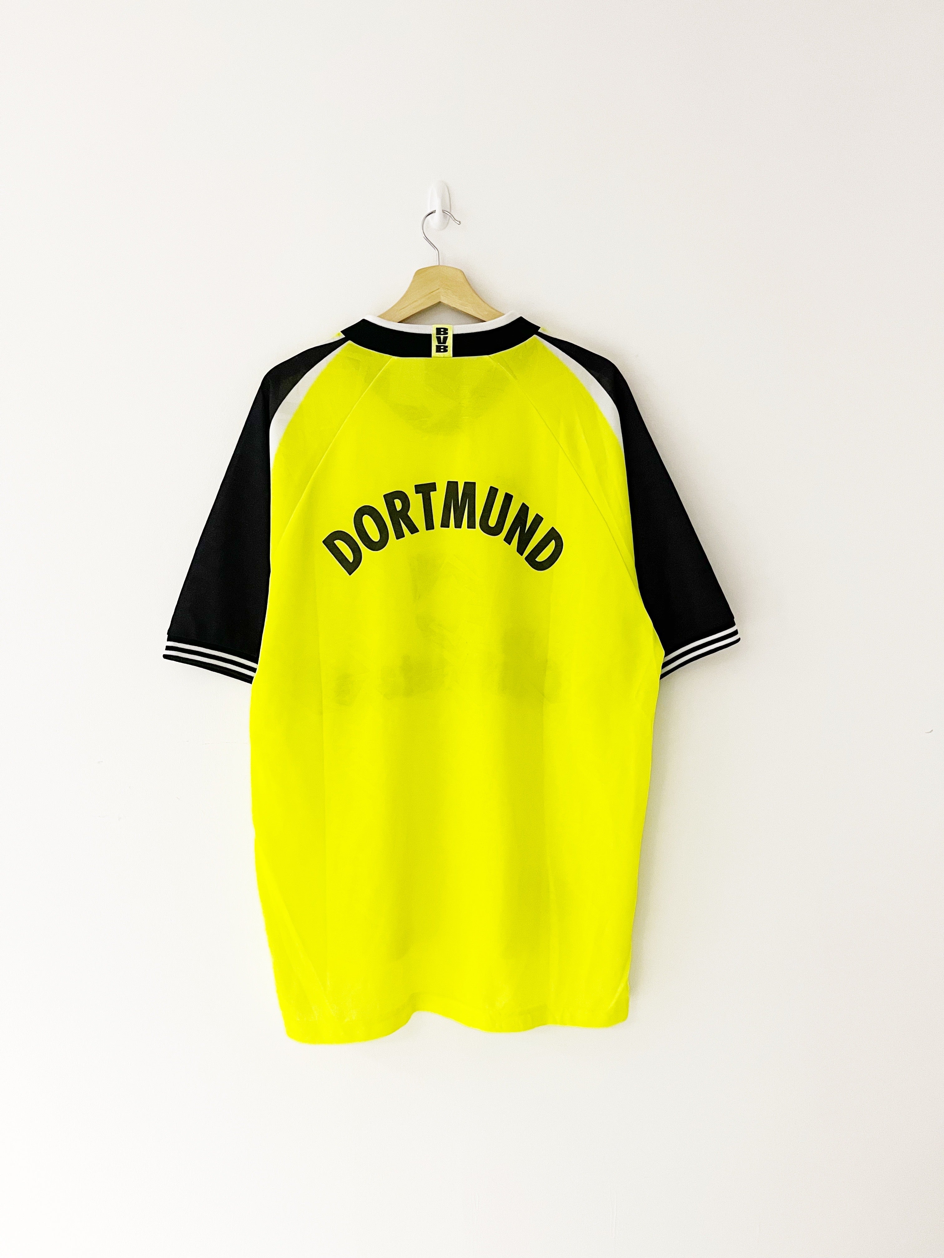 1995/96 Borussia Dortmund Home Shirt (XL) 8/10