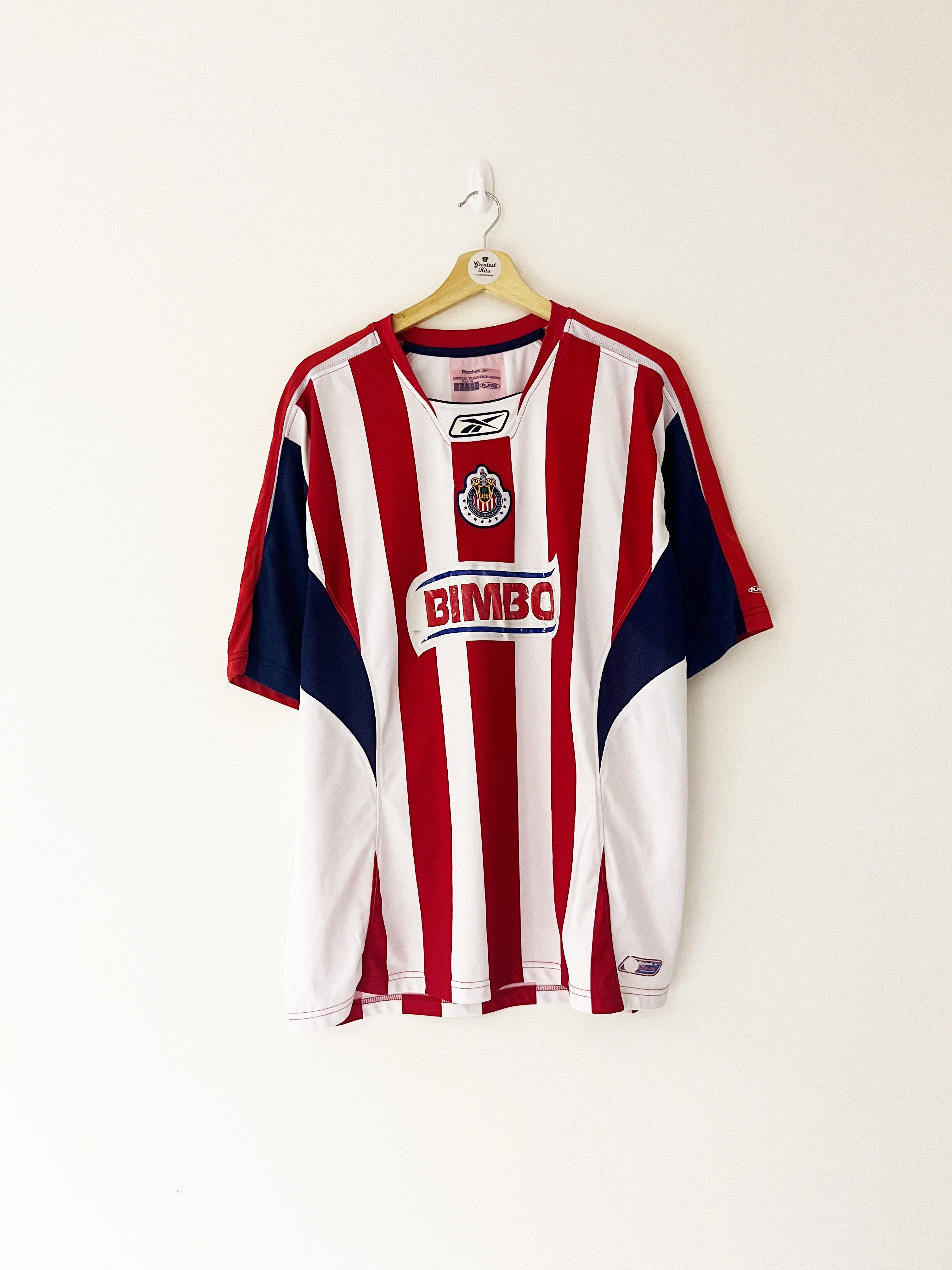 2005 Chivas Guadalajara Home Shirt (L) 7/10
