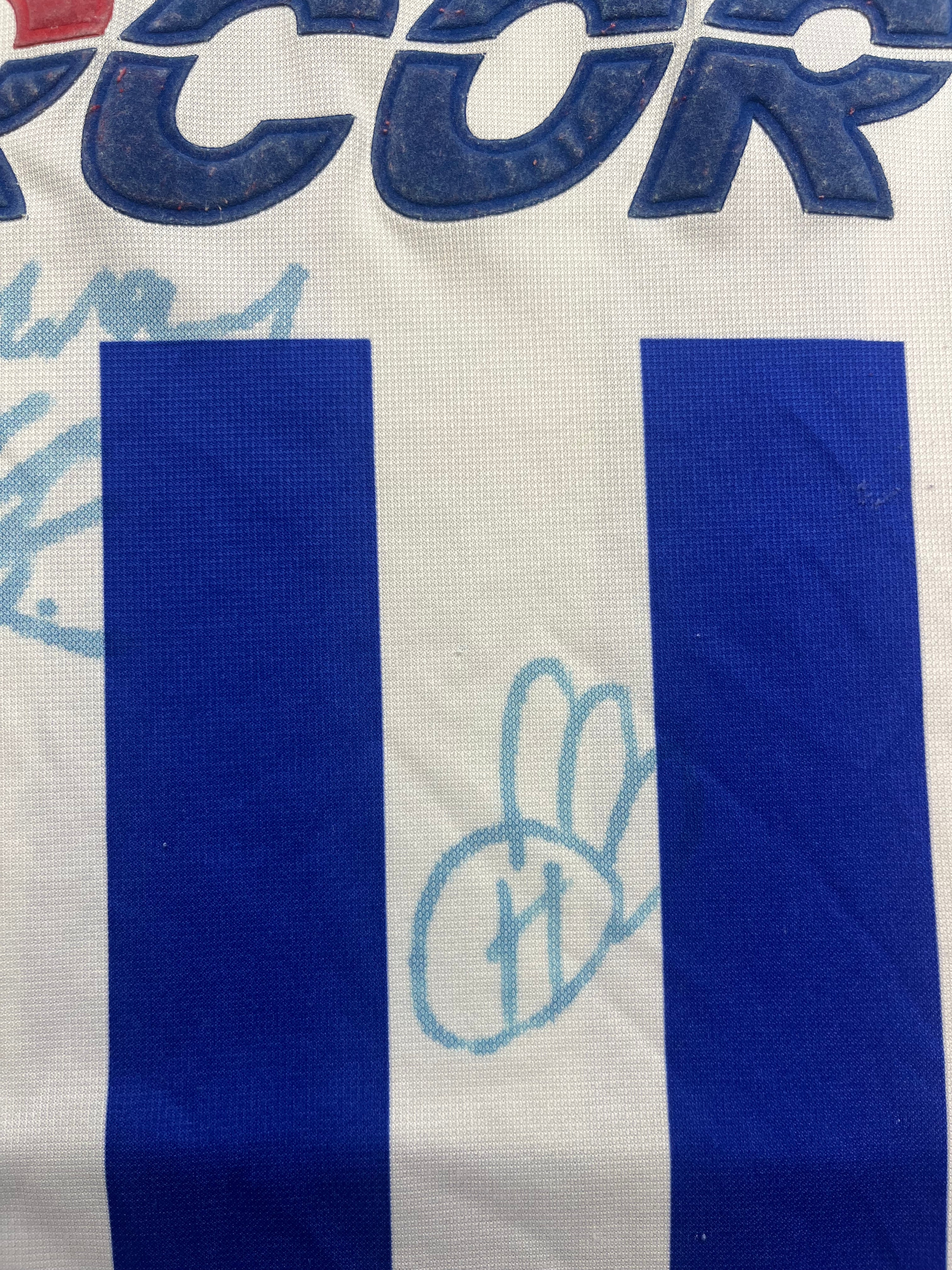 2002/04 Hertha Berlin Home *Signed* Shirt (L) 8.5/10