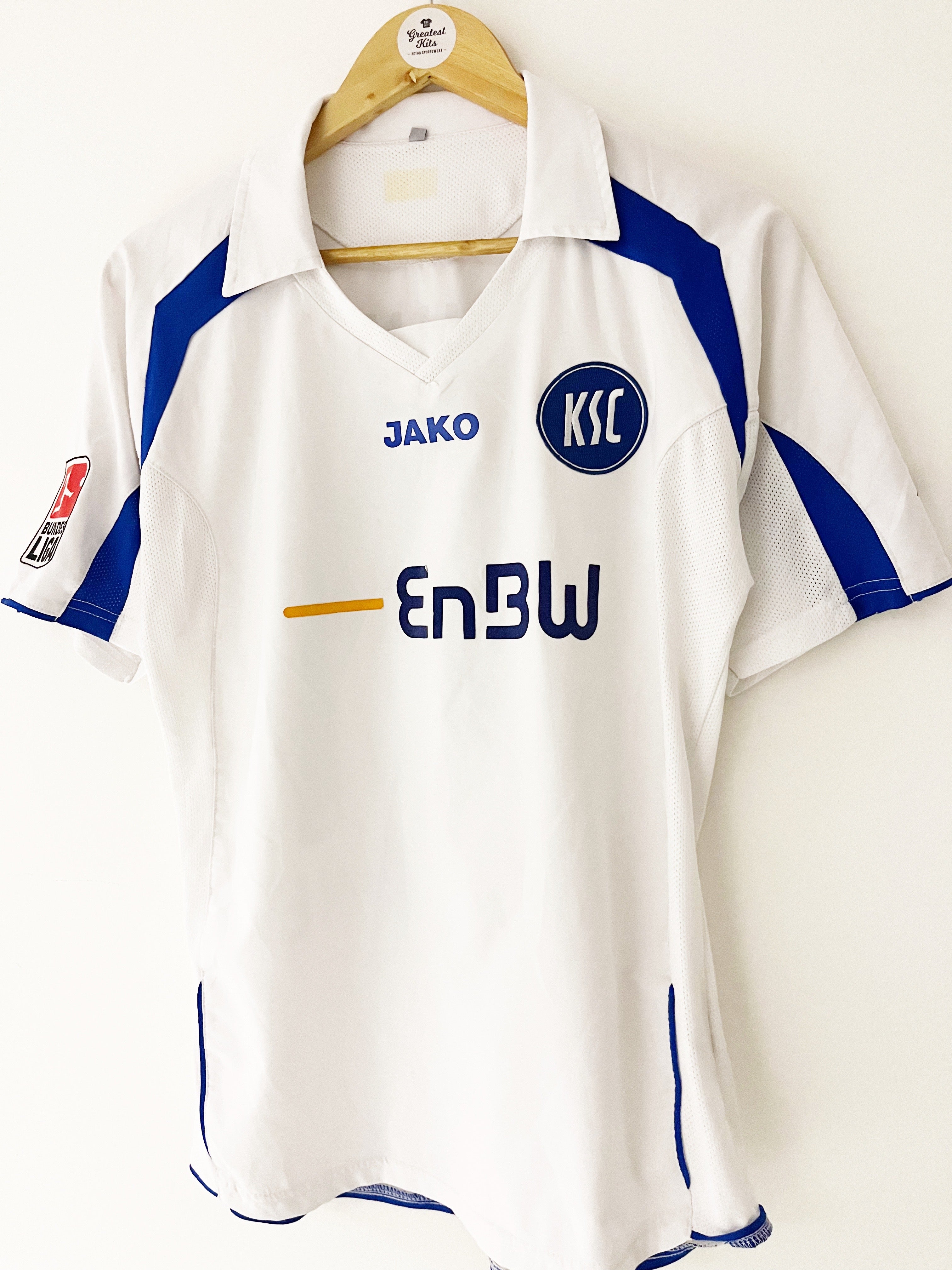 2006/08 Karlsruher Away Shirt Eichner #21 (S) 7.5/10