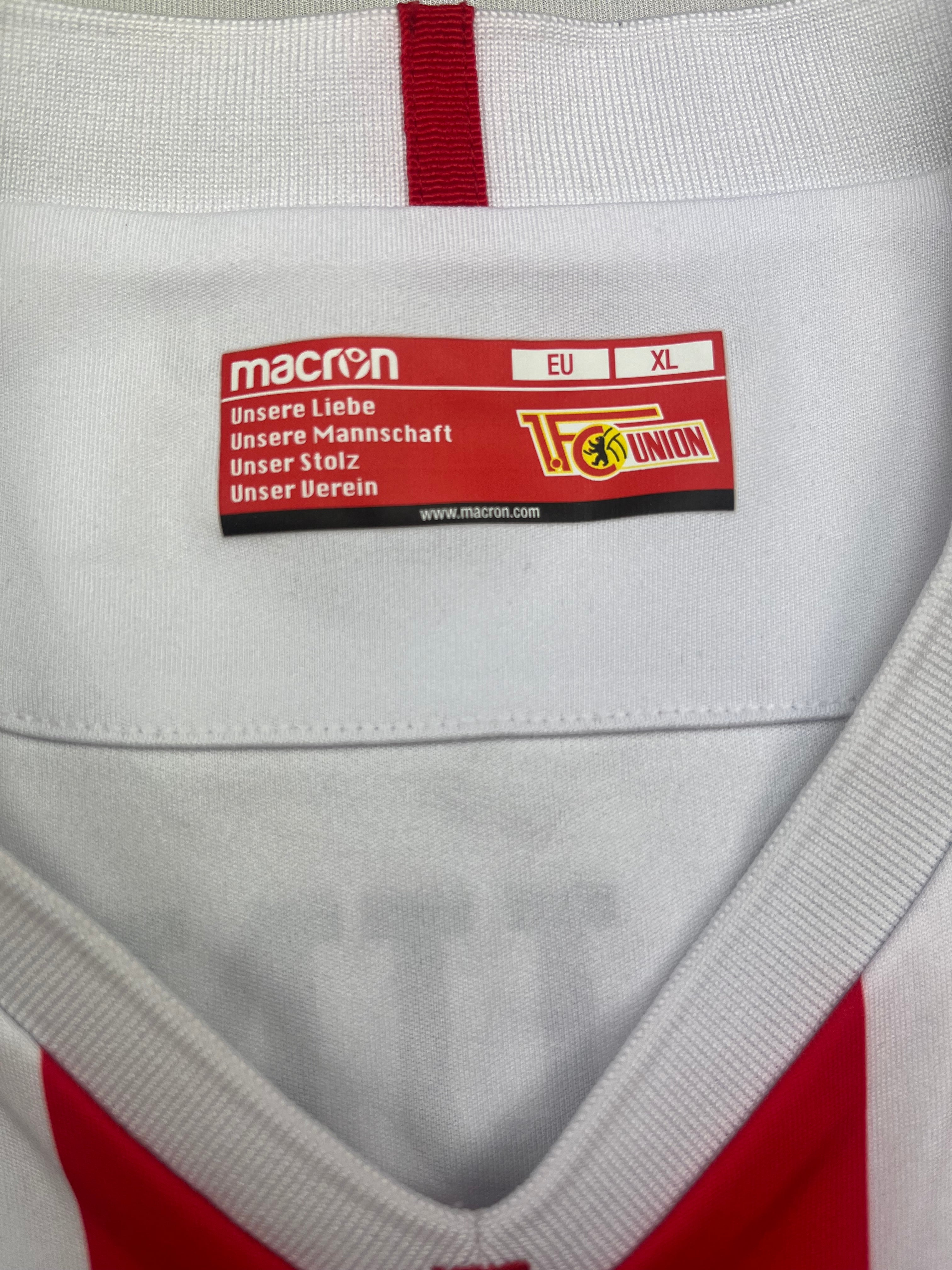 2017/18 Union Berlin Home Shirt (XL) 9.5/10