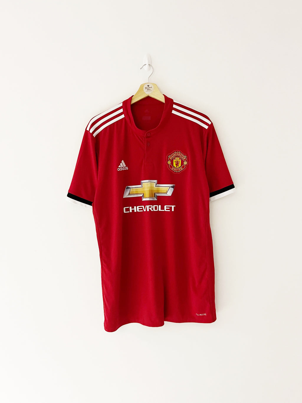 2017/18 Manchester United Home Shirt (XL) 9/10