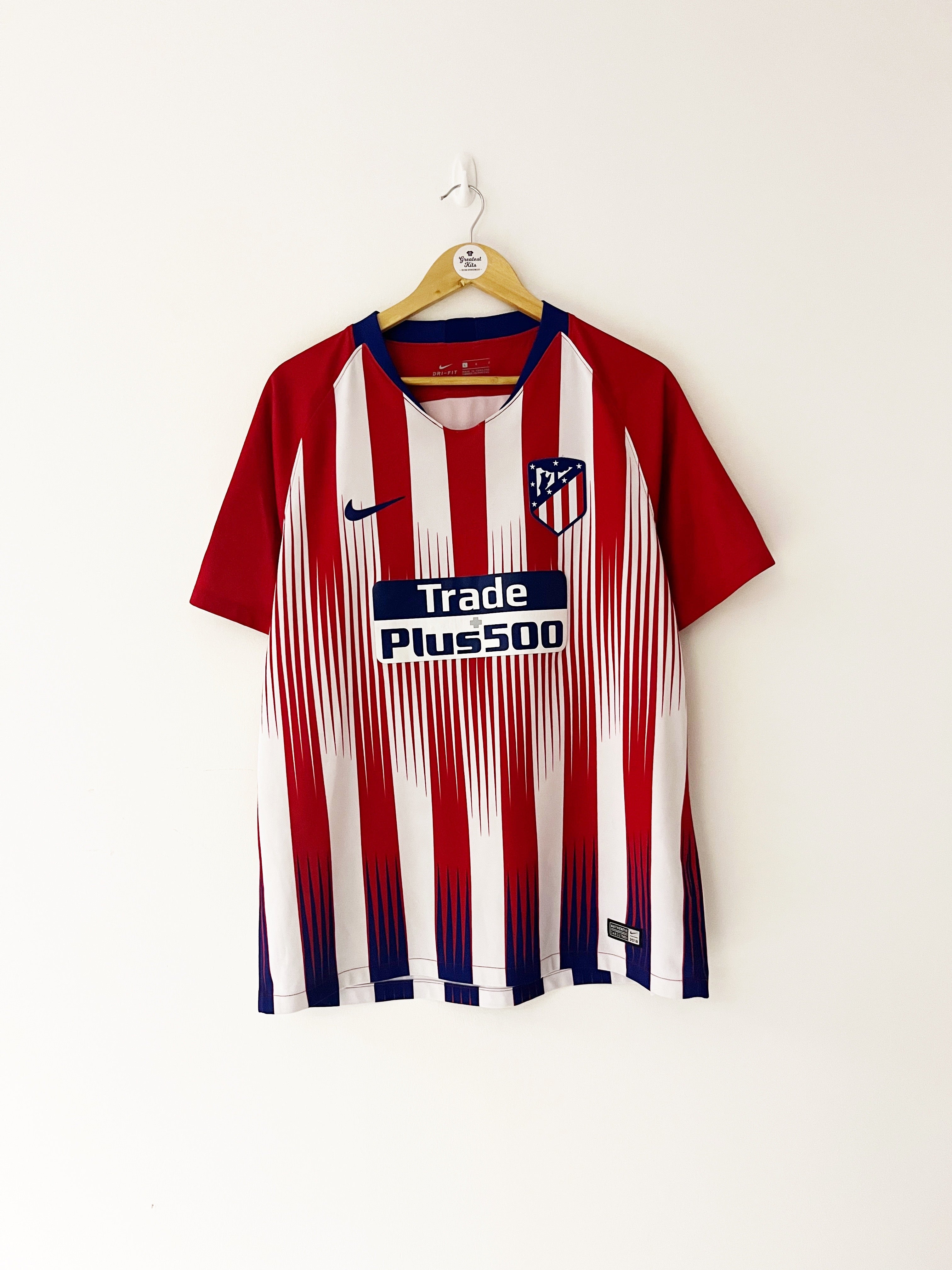 2018/19 Atletico Madrid Home Shirt (L) 9/10