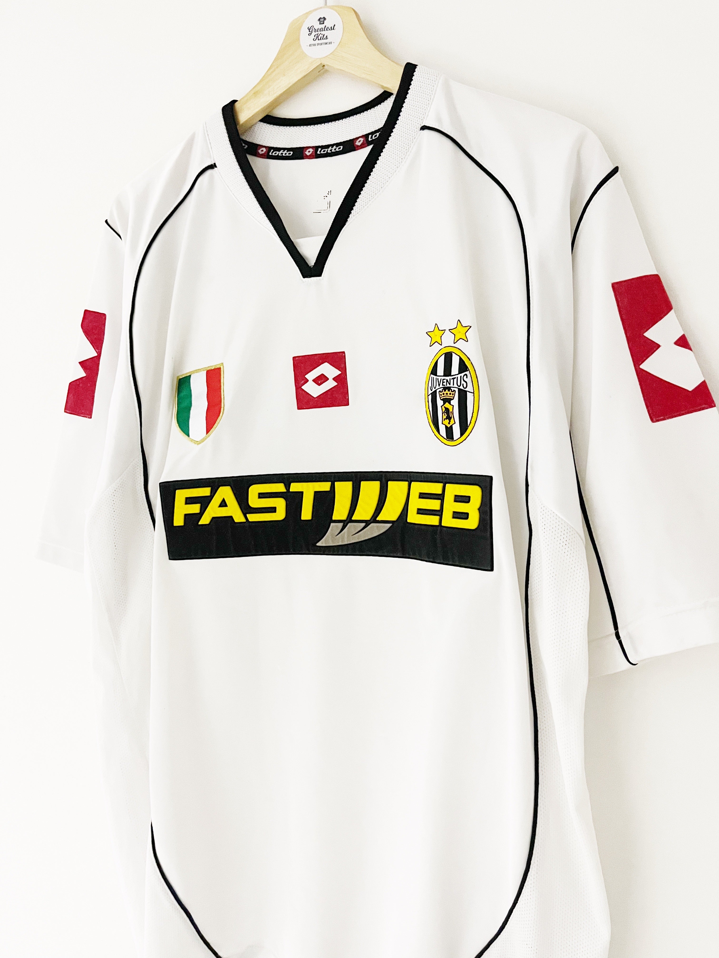 2002/03 Juventus Away Shirt (XL) 8/10