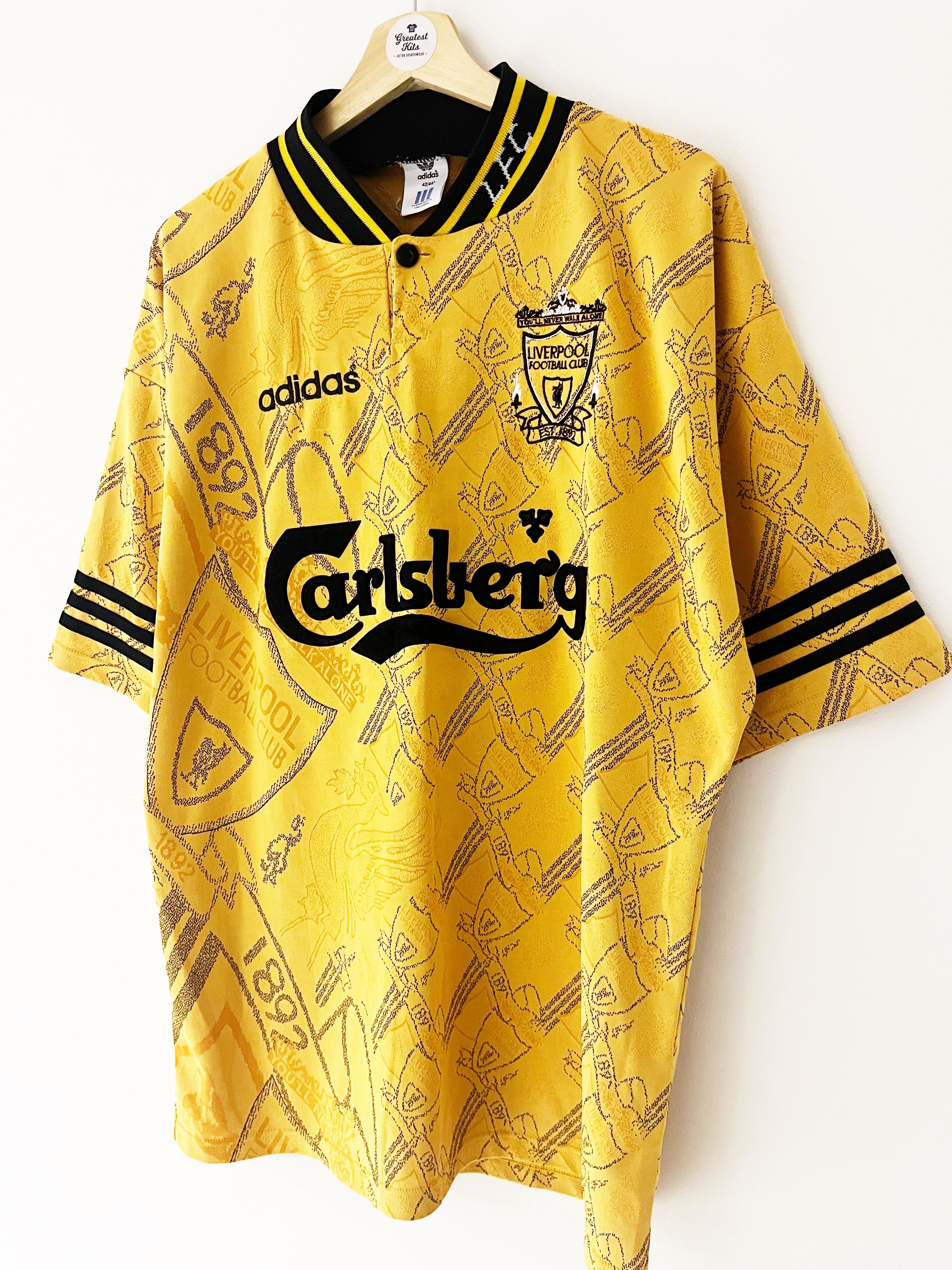 1994/96 Liverpool Away Shirt (L) 9/10