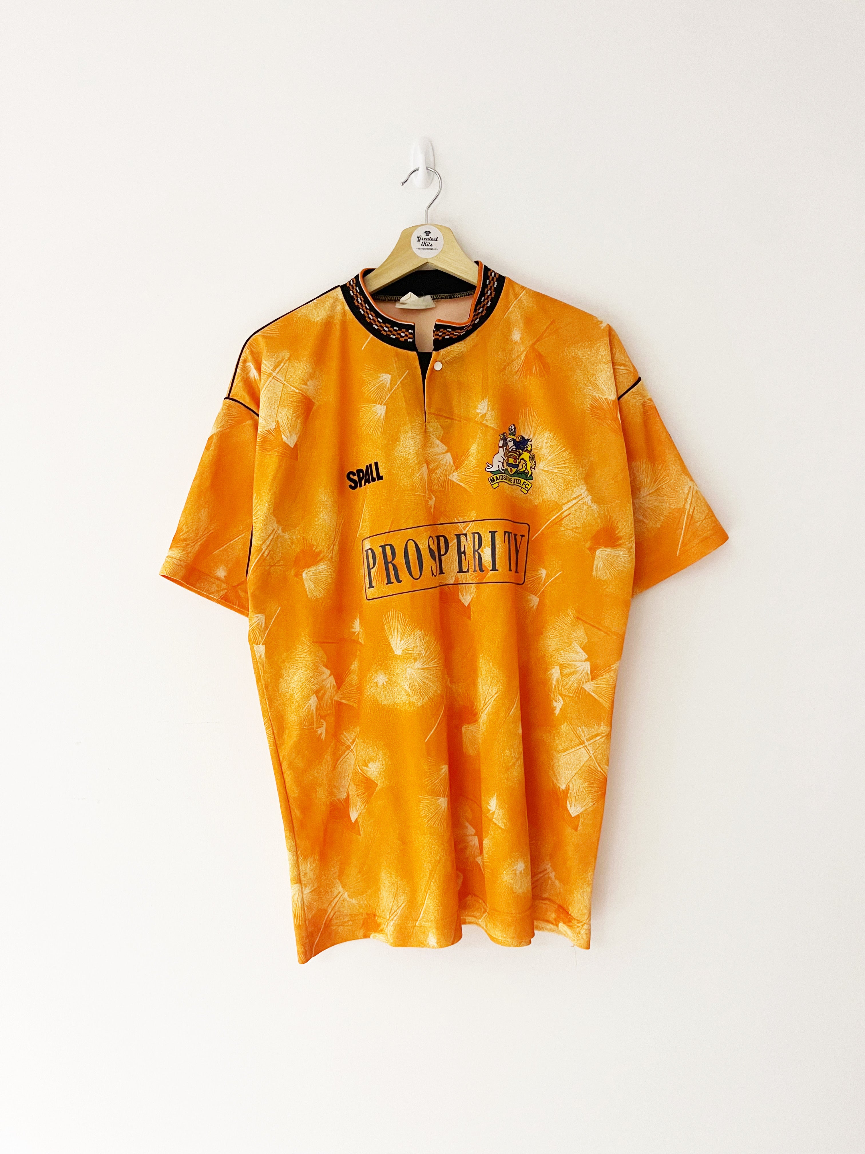 1990/91 Maidstone United Home Shirt (XL) 9/10