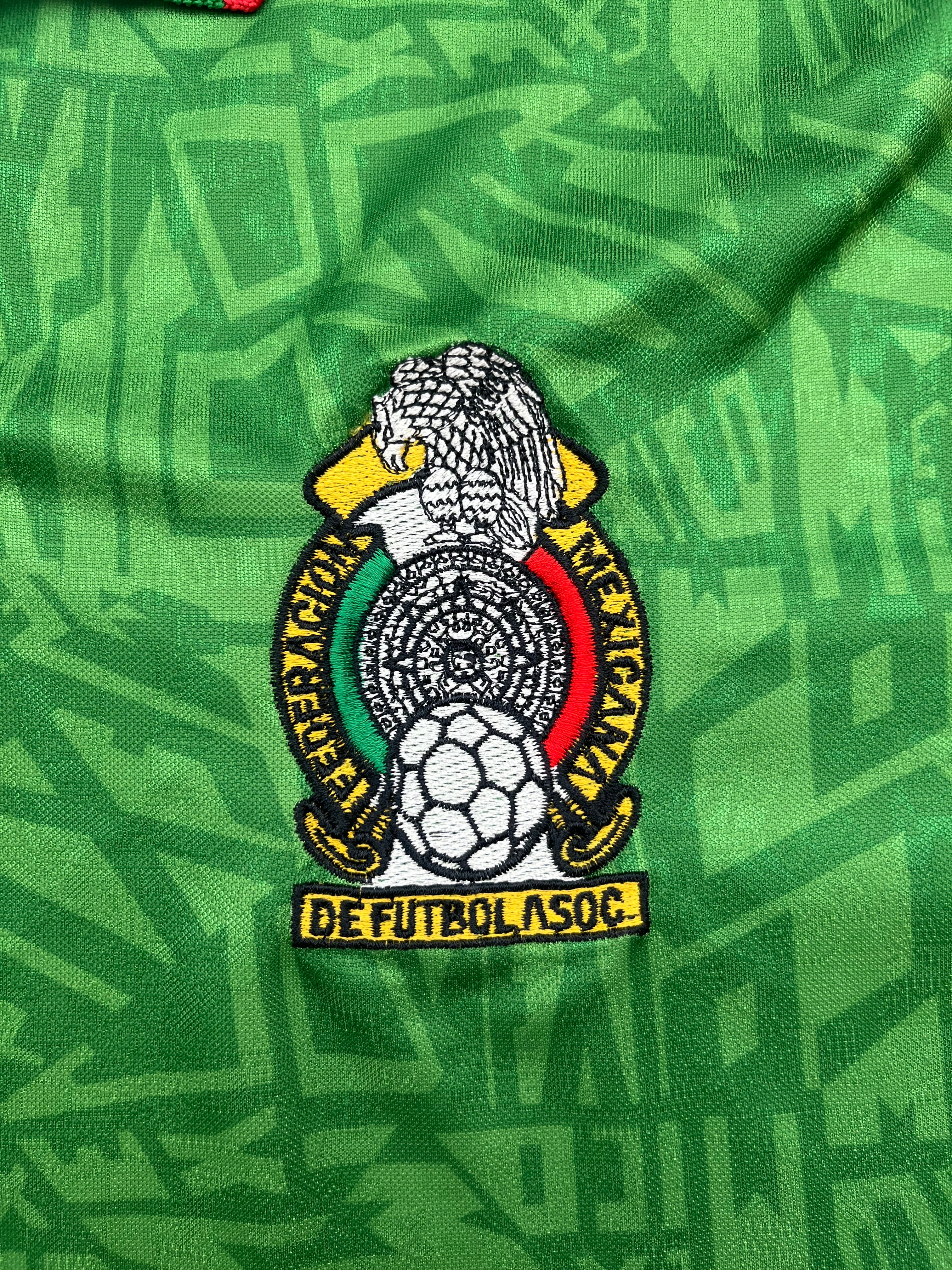 1994 Mexico Home Shirt (XL) 9/10