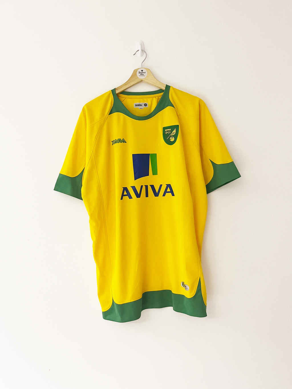 2008/09 Norwich Home Shirt (L) 9/10