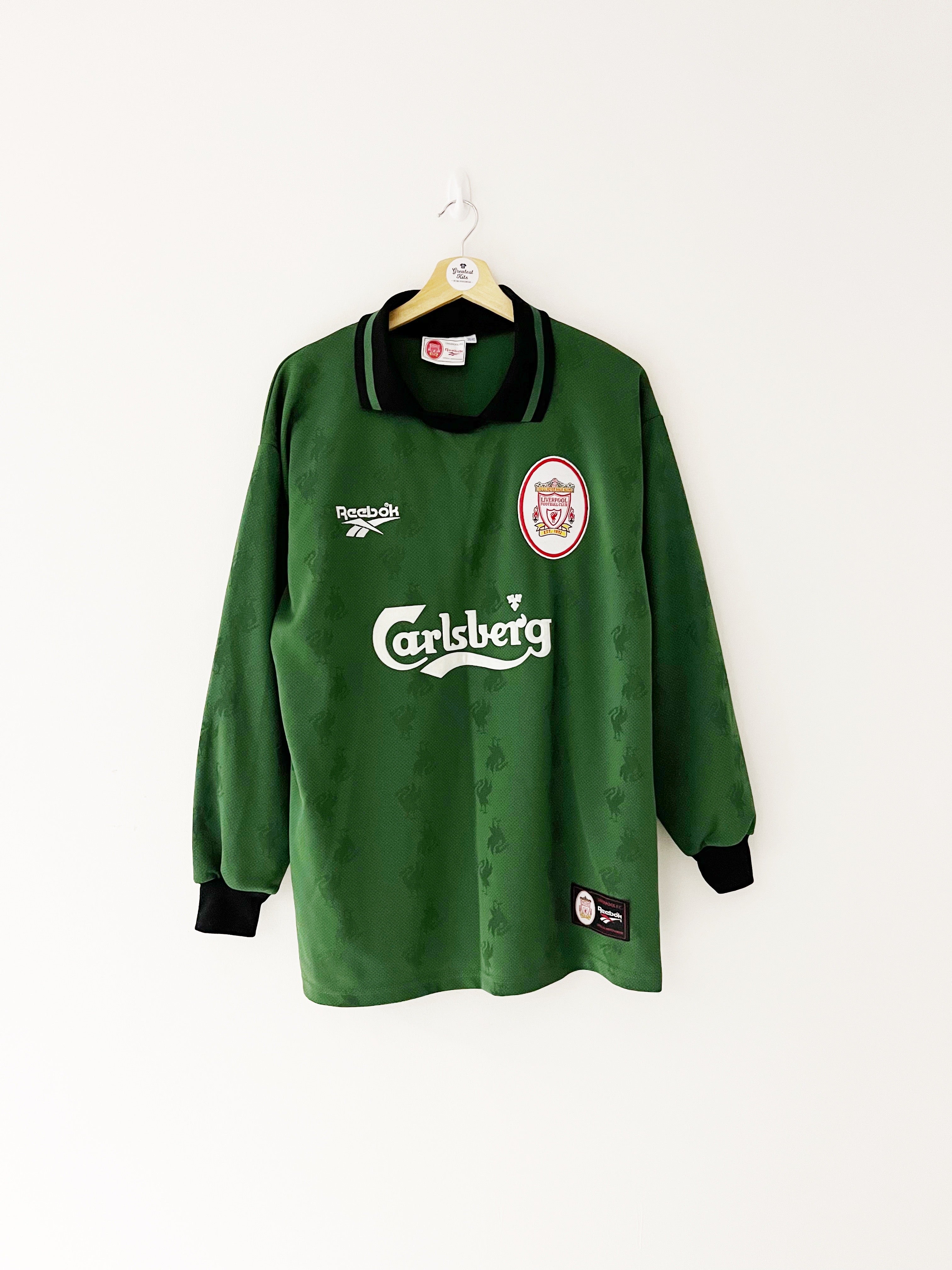 1996/97 Liverpool GK Shirt (M) 9/10