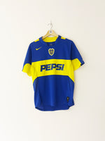 2004/05 Boca Juniors Home Shirt (M) 9/10