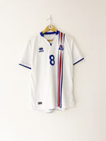 2016/17 Iceland Away Shirt B.Bjarnason #8 (L) 9/10