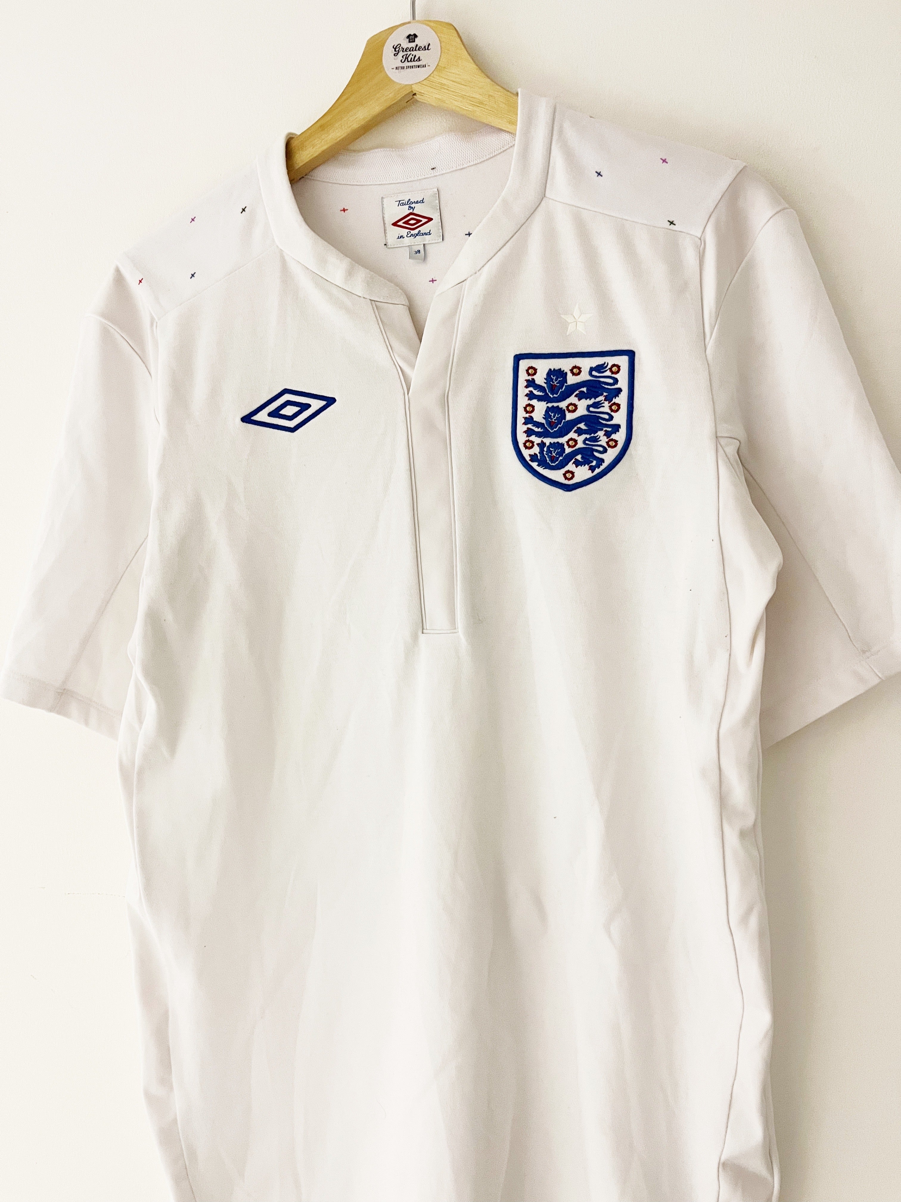 2011/12 England Home Shirt (M) 9/10