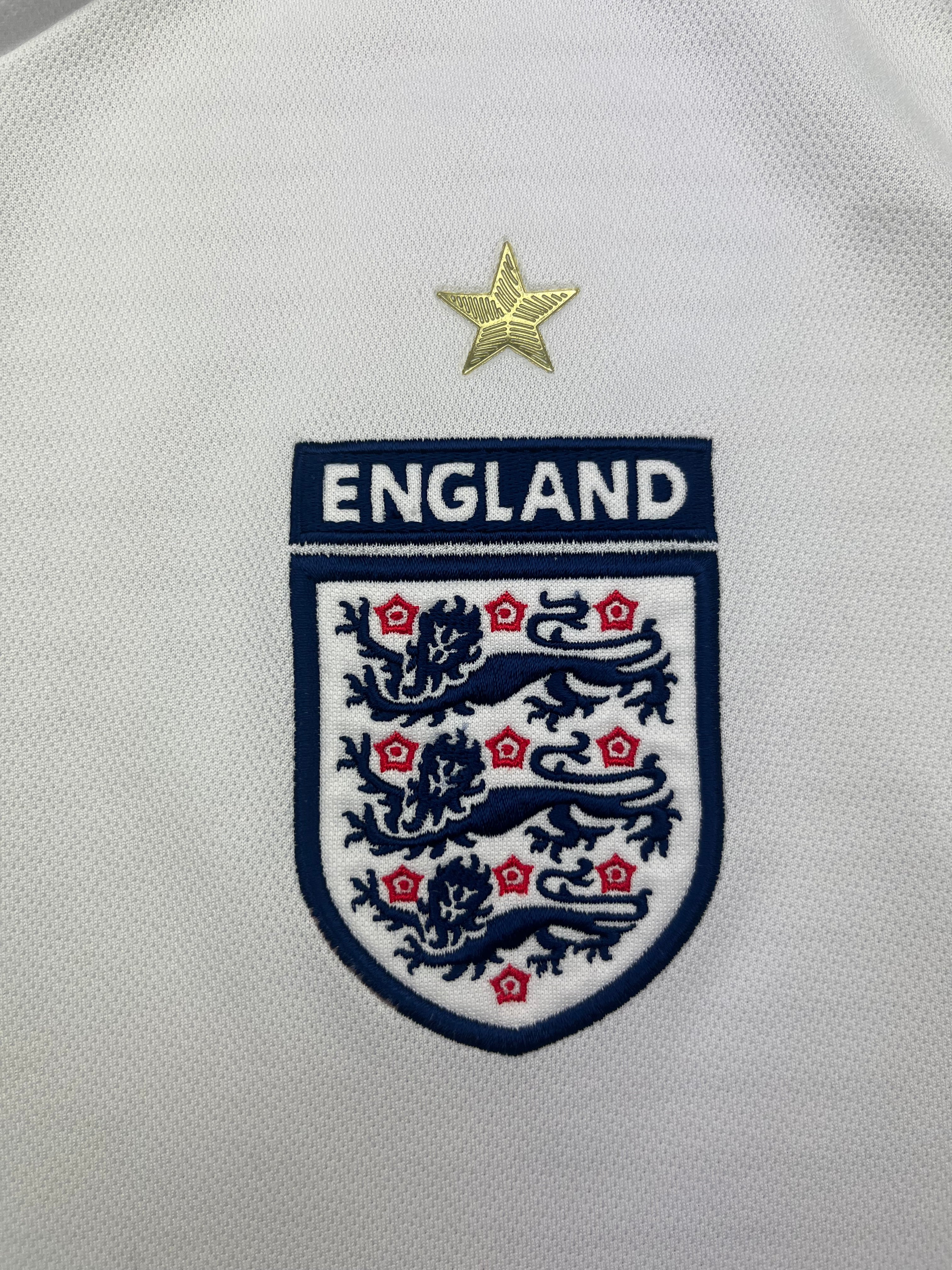 2005/07 England Home Shirt (M) 9/10