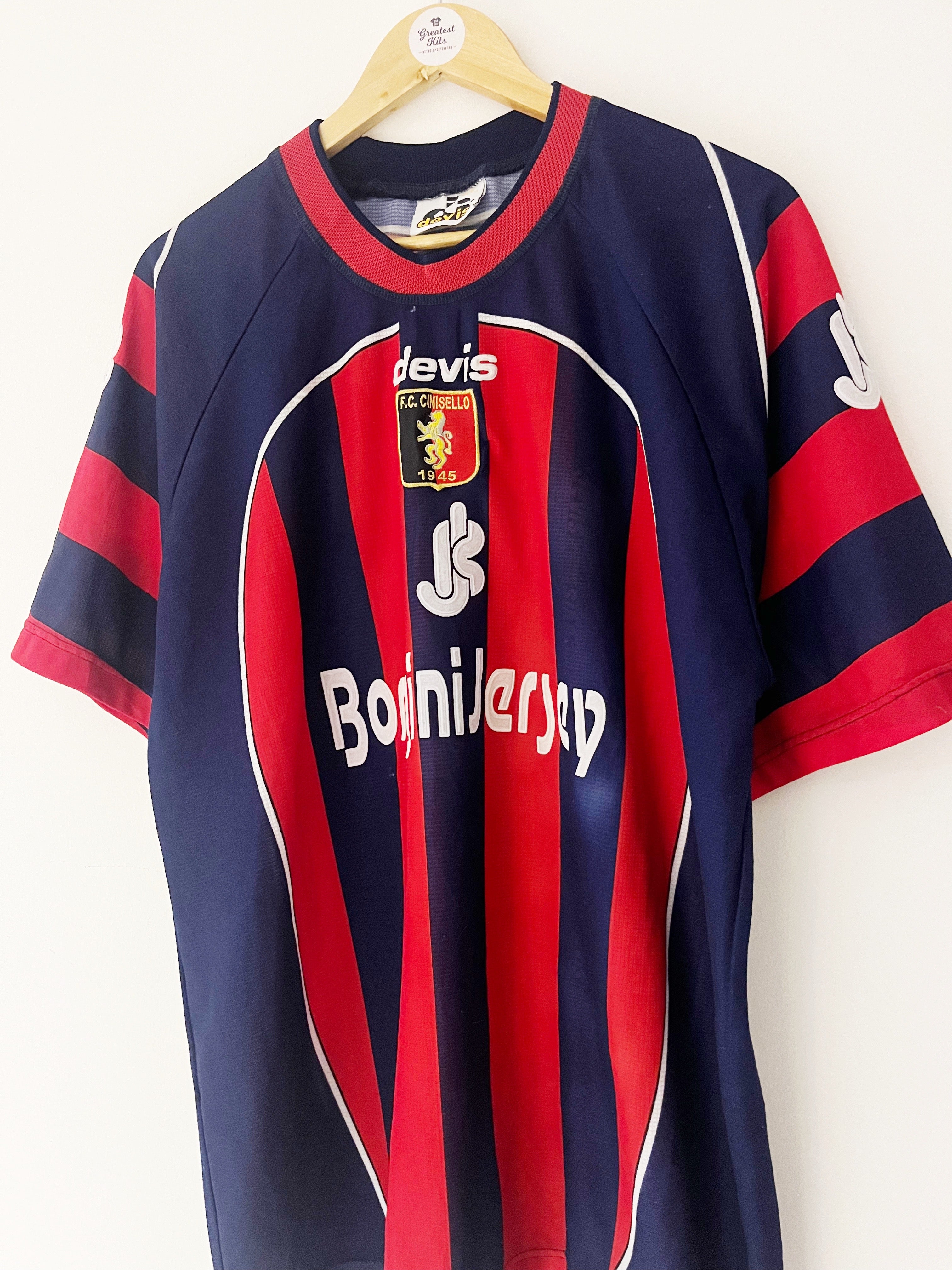 1998/99 FC Cinisello *Player Issue* Home Shirt #15 (XL) 9/10
