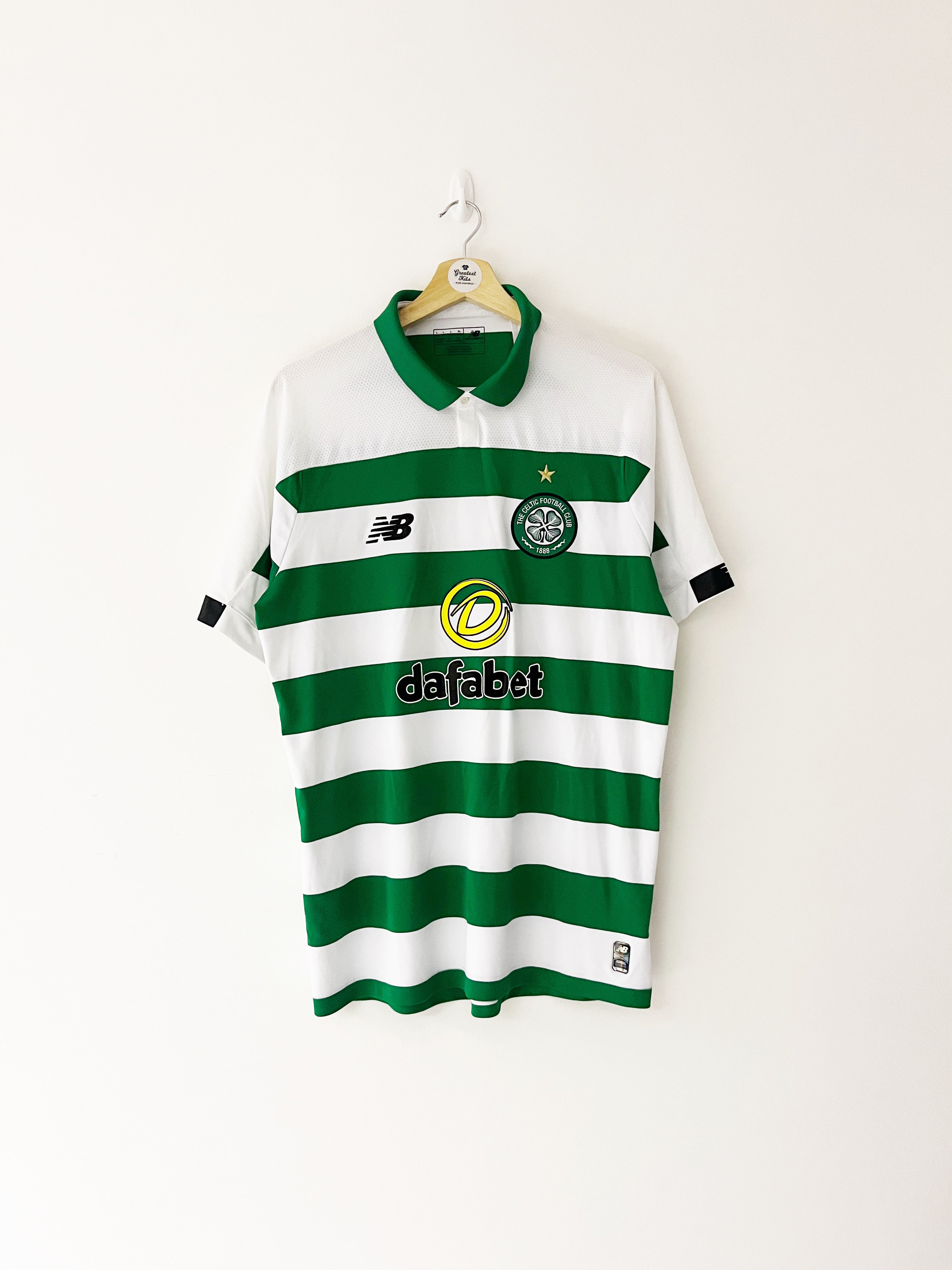 2019/20 Celtic Home Shirt (L) 9/10