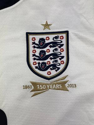 2013 England *150 Years* Home Shirt Rooney #10 (M) 9/10