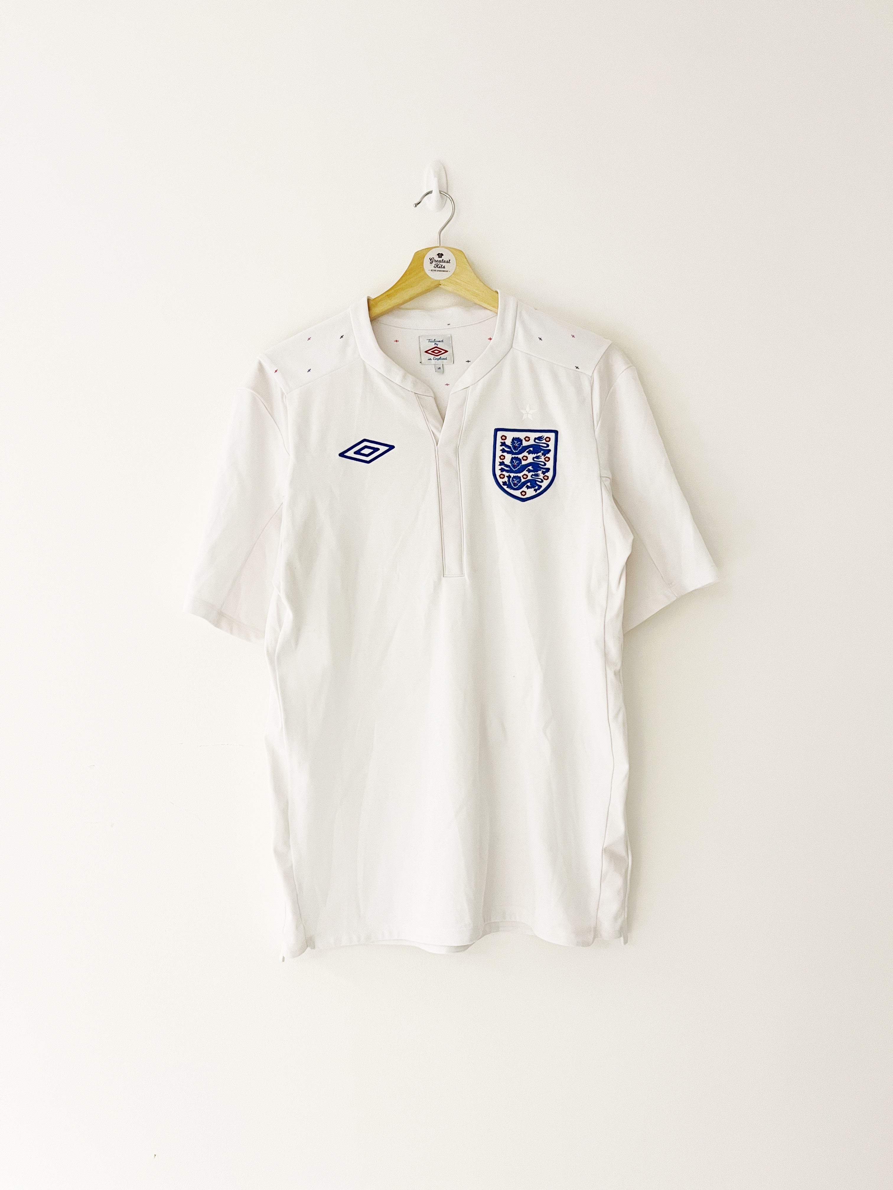 2011/12 England Home Shirt (M) 9/10