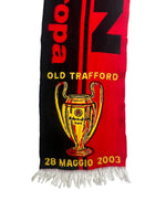 2003 AC Milan Champions League Final Scarf