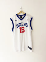 2008/12 Philadelphia 76ers Adidas Home Jersey Speights #16 (XL) 9/10