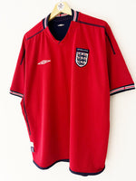 2002/04 England Away Shirt (XXL) 9/10