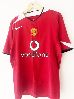 2004/06 Manchester United Home Shirt (M) 9.5/10