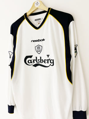 2001/03 Liverpool Away L/S Shirt (M) 9/10