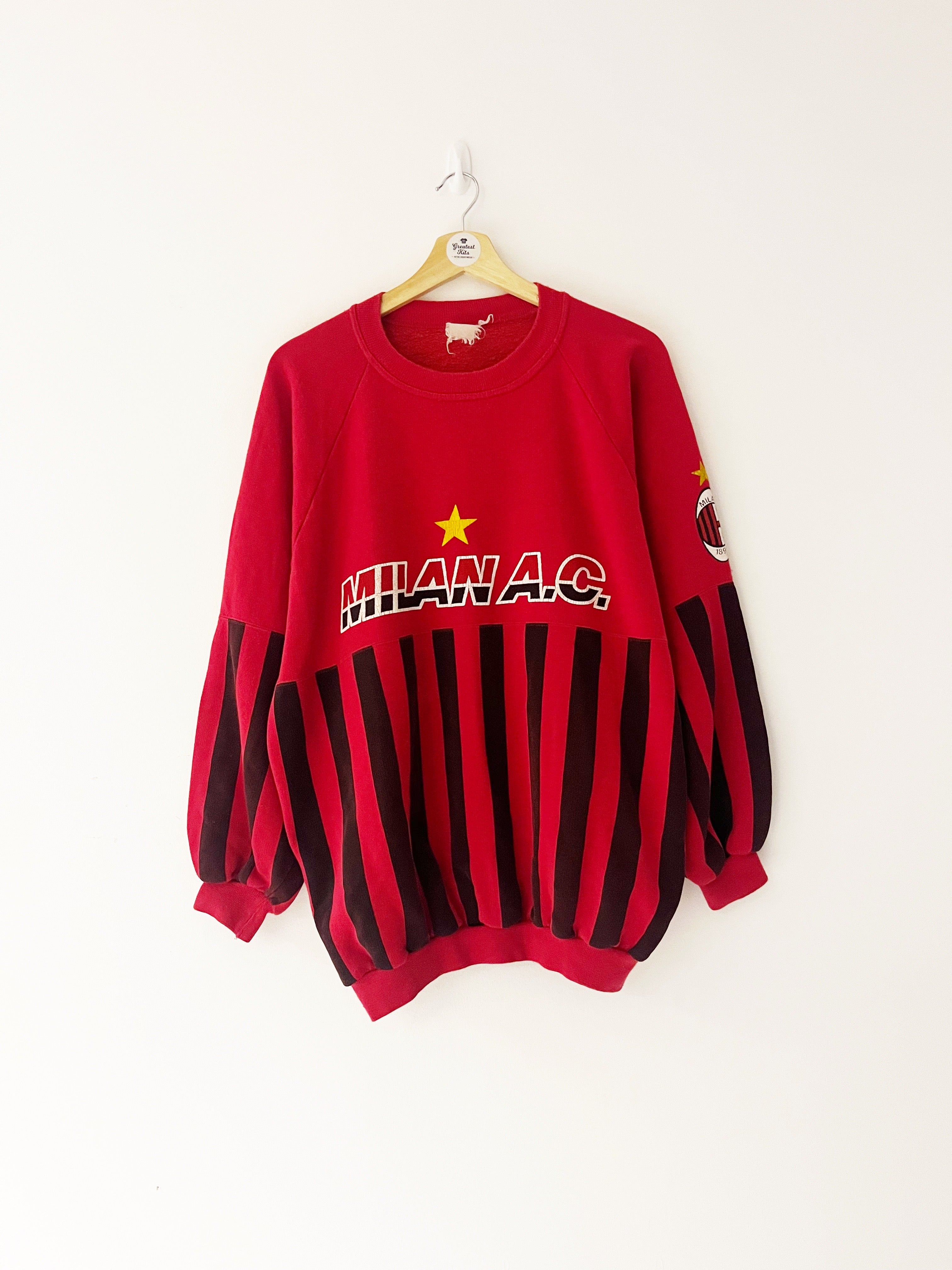 1990/91 AC Milan Sweatshirt (XL) 8/10