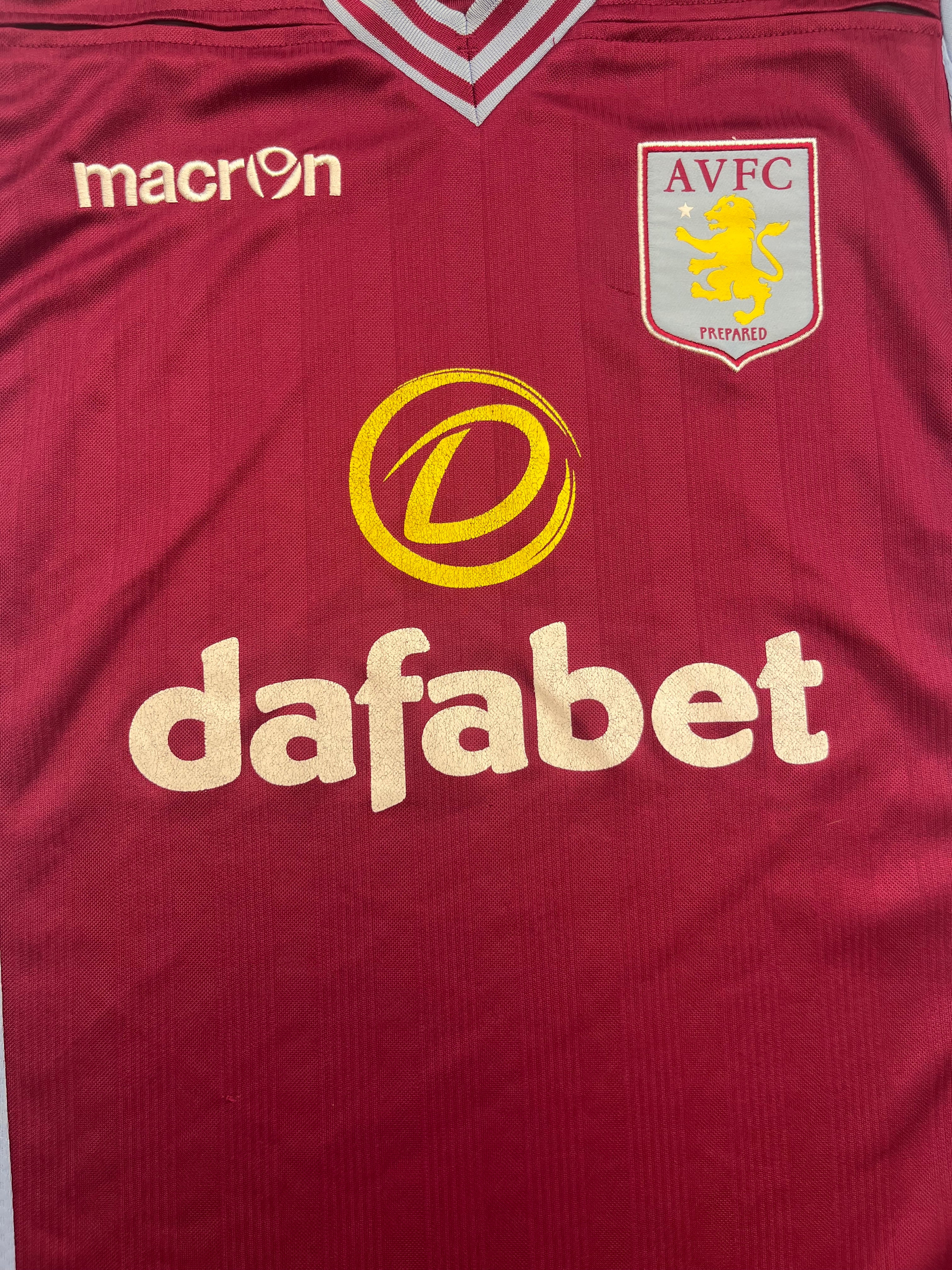2013/14 Aston Villa Home Shirt (XL) 7.5/10