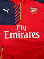 2015/16 Arsenal 1/4 Zip Training Jacket (L) 9/10