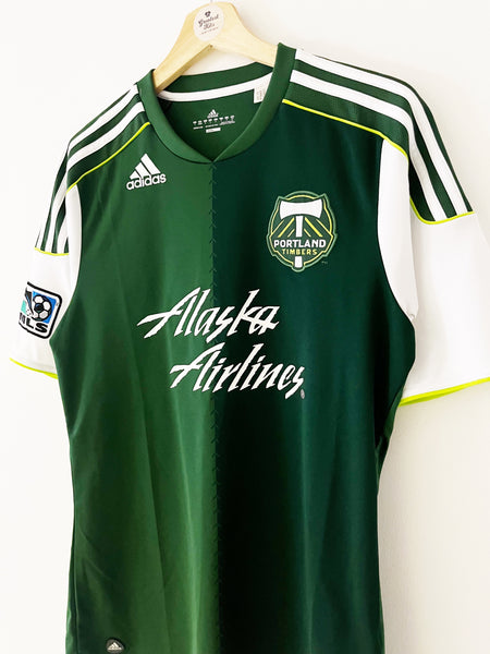 Men's Authentic Adidas Portland Timbers Home Jersey 2023 - Size S