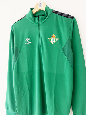 2022/23 Real Betis 1/4 Zip Training Jacket (S) 9/10