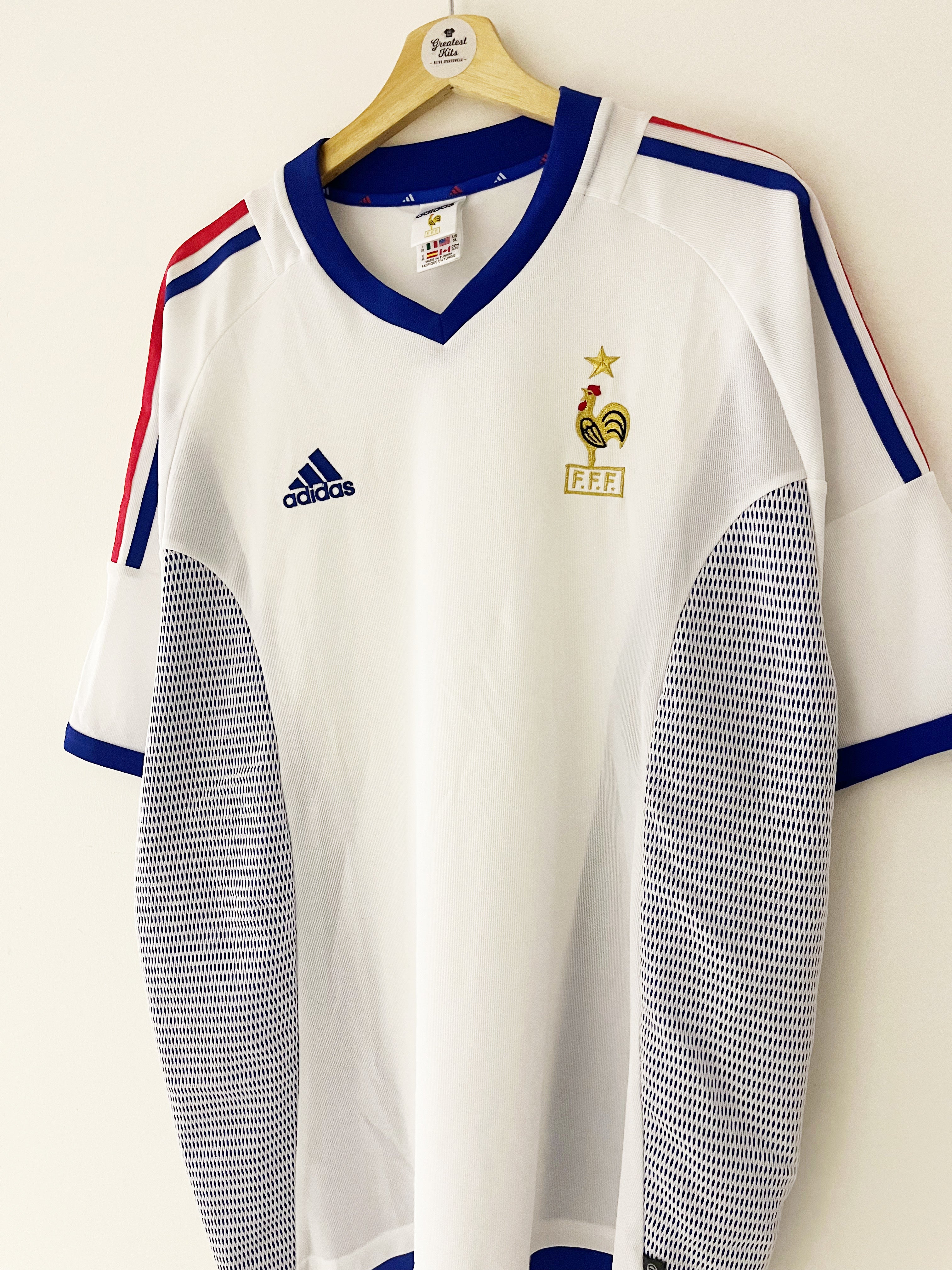 2002/04 France Away Shirt (XL) 9/10