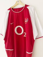 Camiseta local del Arsenal 2002/04 (3XL) 8.5/10