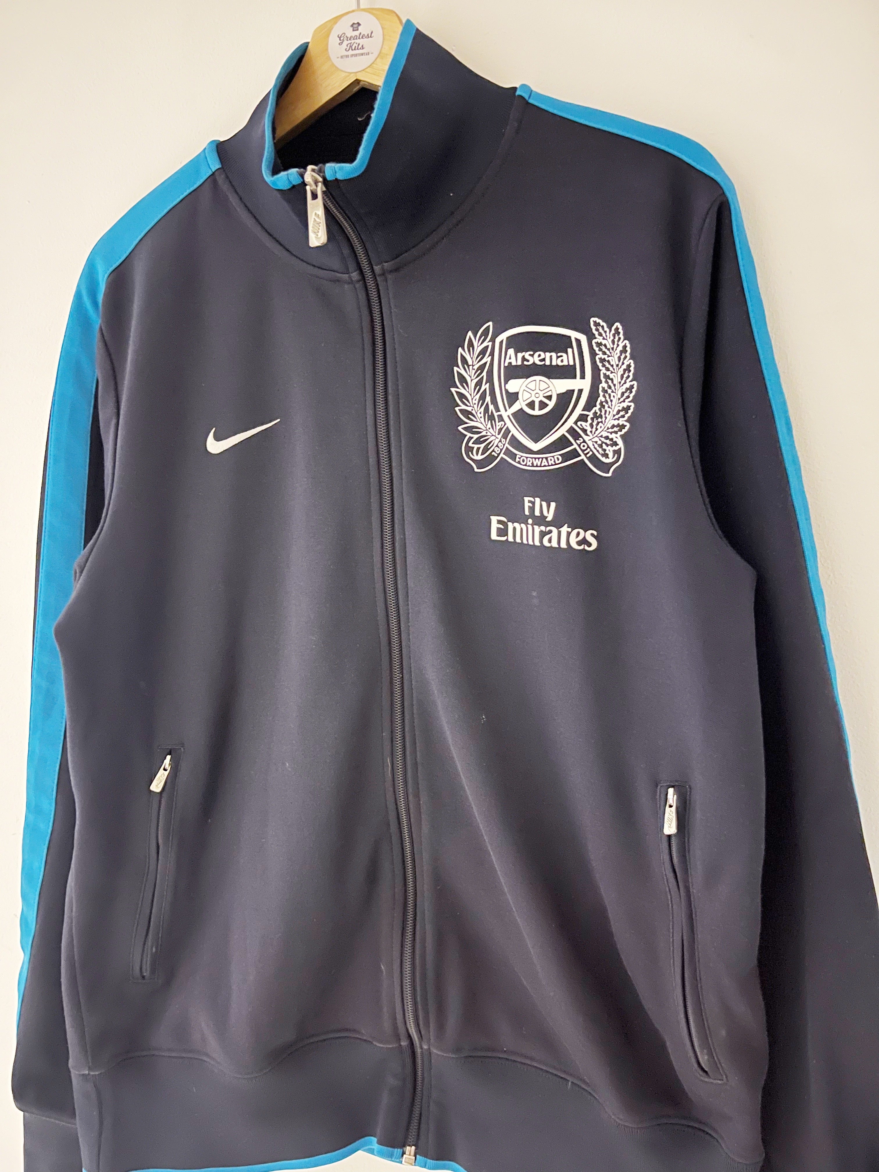 2011/12 Arsenal ‘125th Anniversary’ Training Jacket (L) 9/10