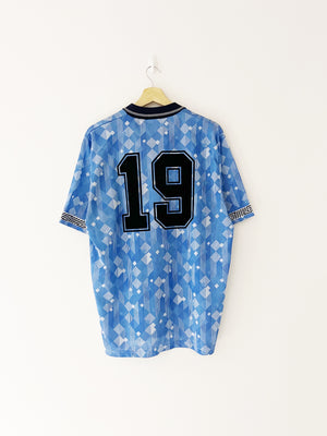 1990/92 England Third Shirt #19 (L) 9/10