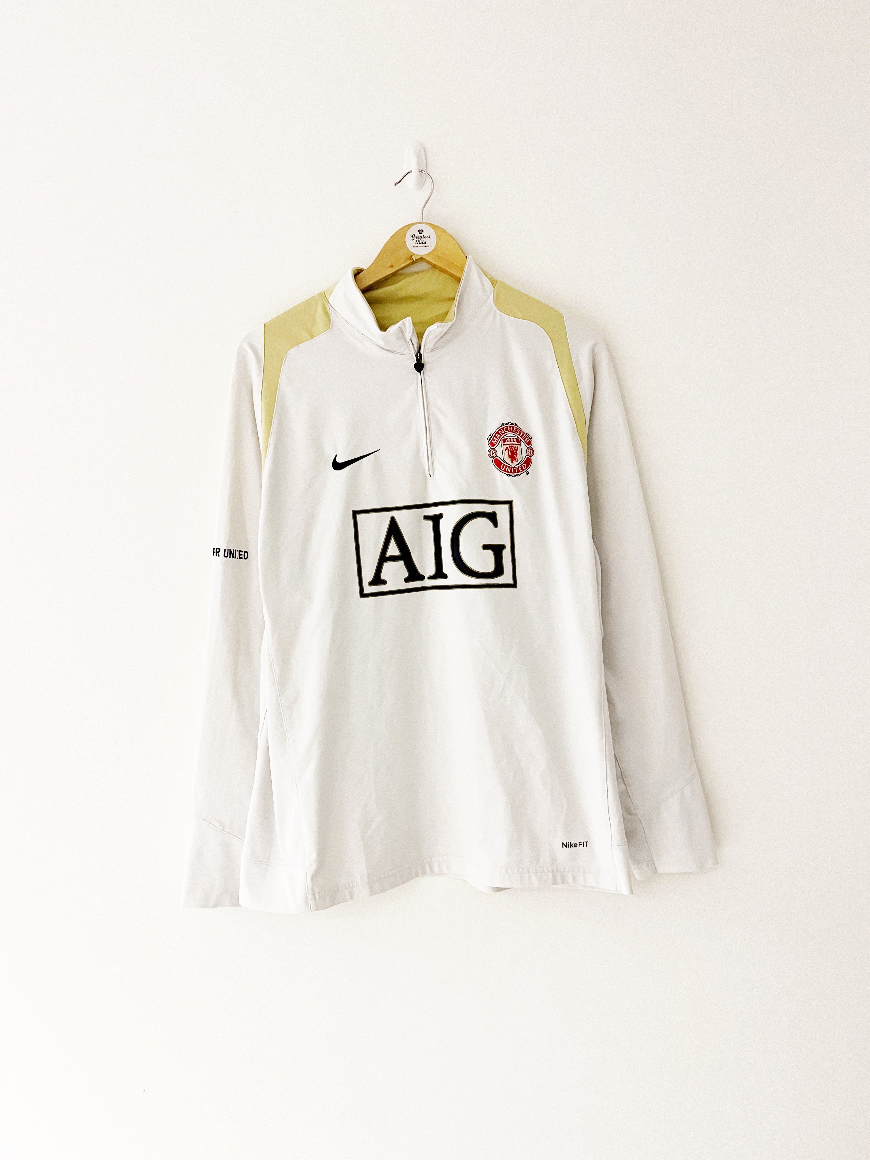 2007/08 Manchester United Training Jacket (L) 8.5/10