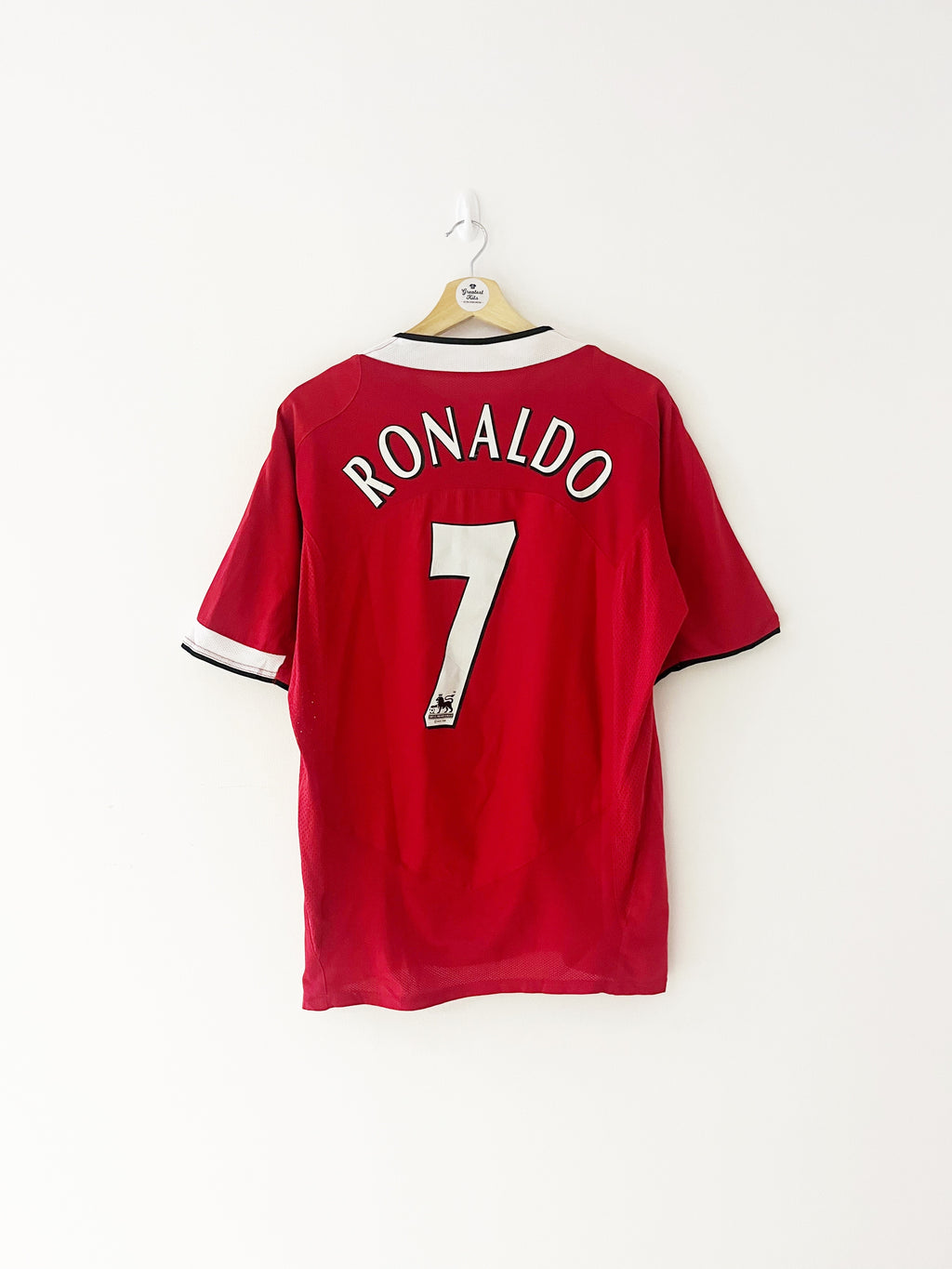 2004/06 Manchester United Home Shirt Ronaldo #7 (M) 8/10