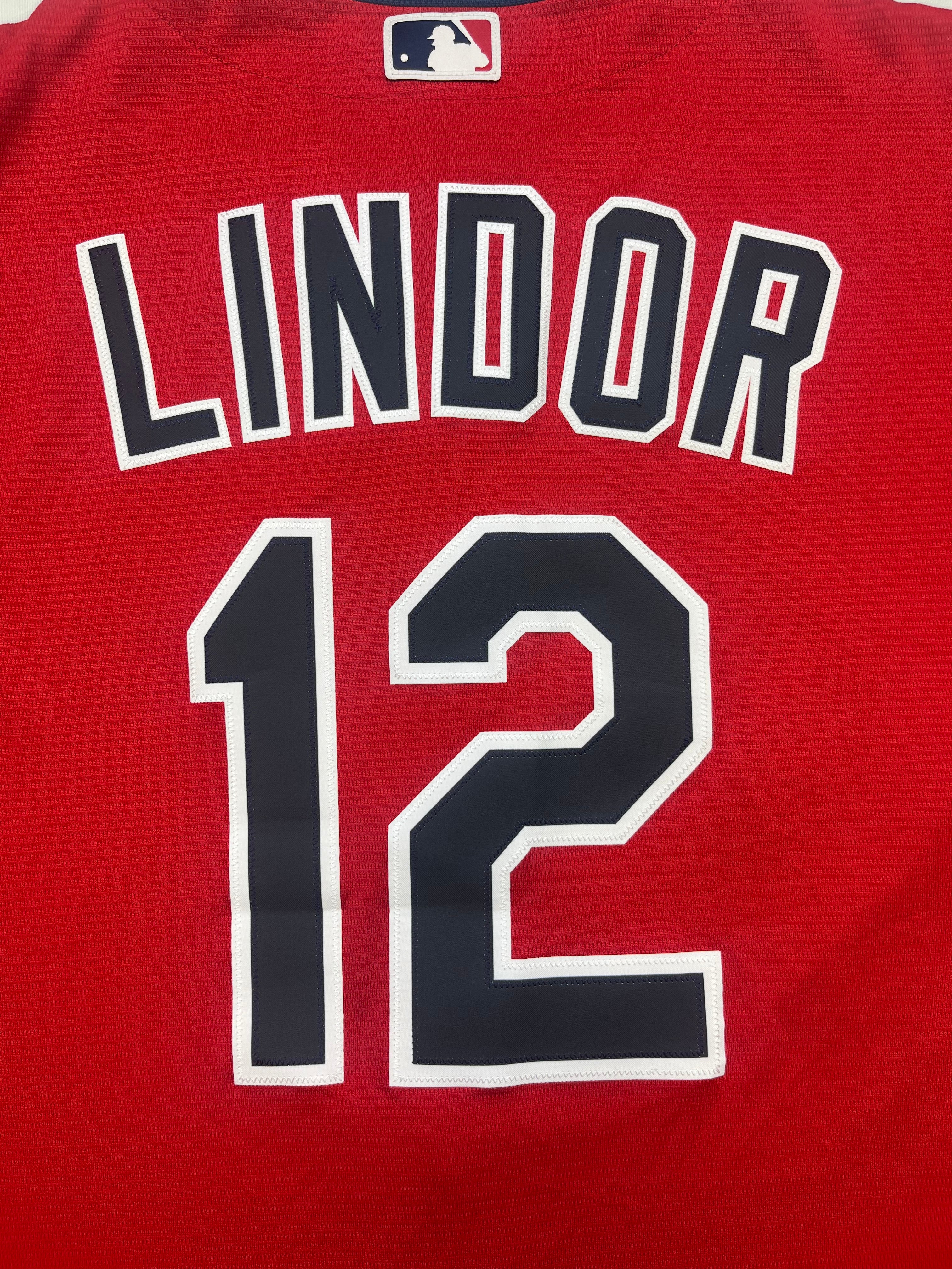 2018/19 Cleveland Indians Majestic Away Cool Base Jersey Lindor #12 (XL) 9/10