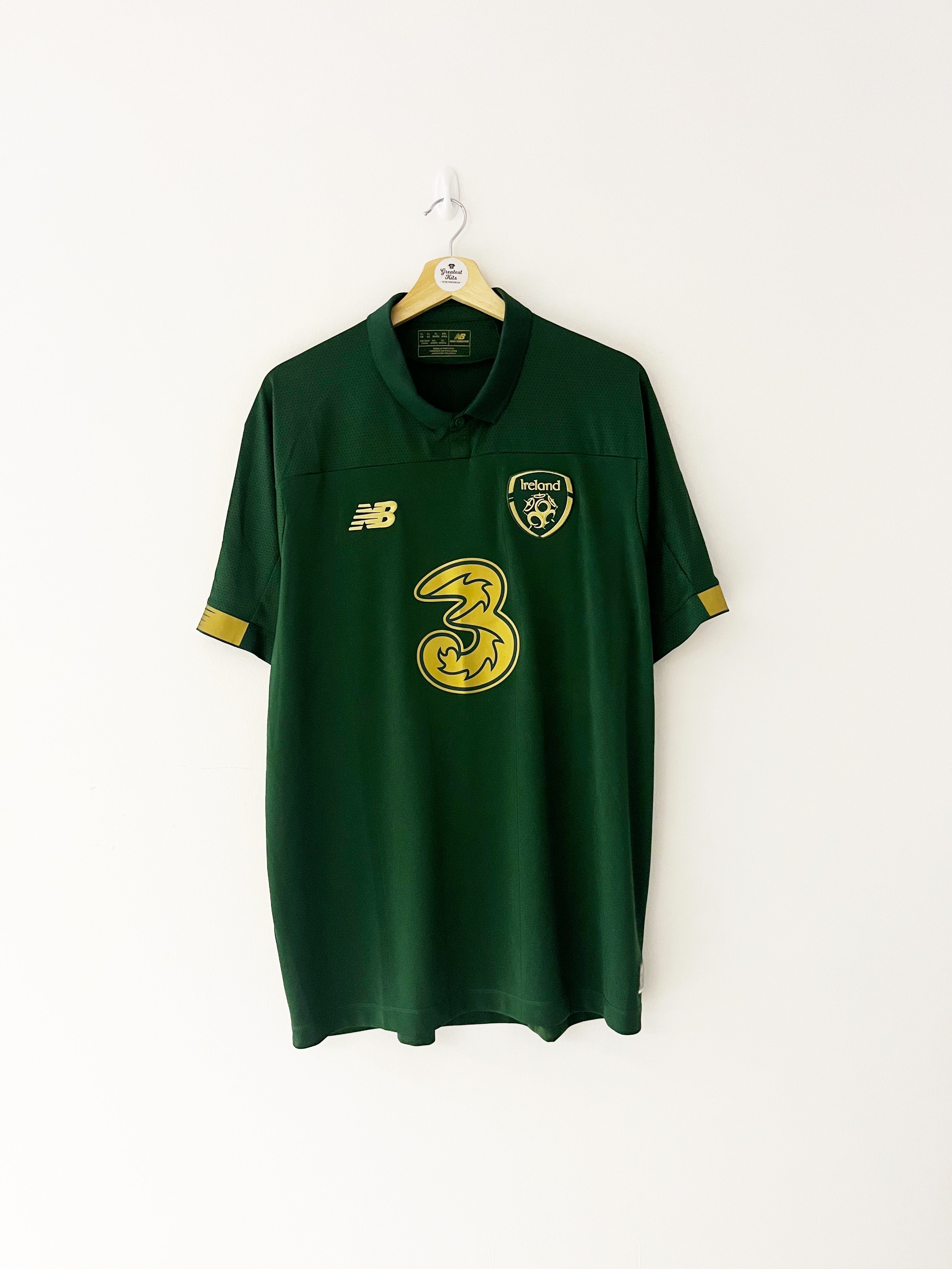 2019/20 Republic Of Ireland Home Shirt (XL) 9.5/10